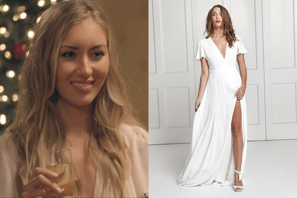 Made in Chelsea's Sophie Habboo wearing Constellation Âme dress