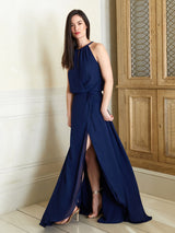 Aria navy sample dress