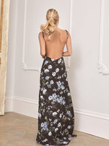 The Elsa floral dress modelled by Amy Neville