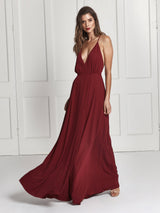 Red Bridesmaid Dress