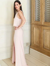 Luisa blush skirt & top set