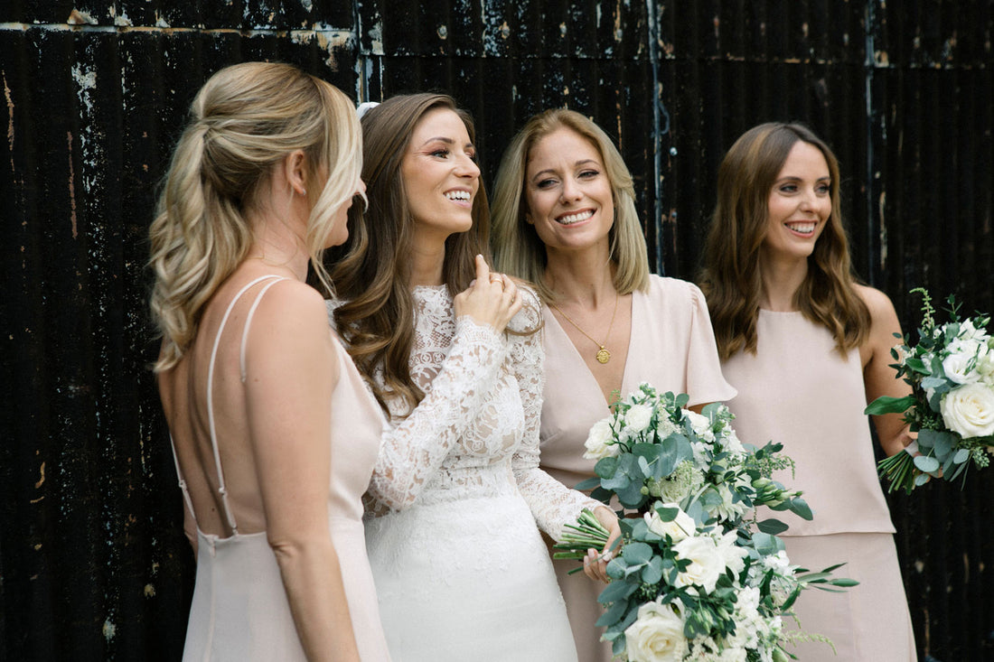 Mismatched bridesmaid dresses