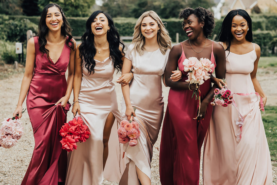 Pink Bridesmaid Dresses