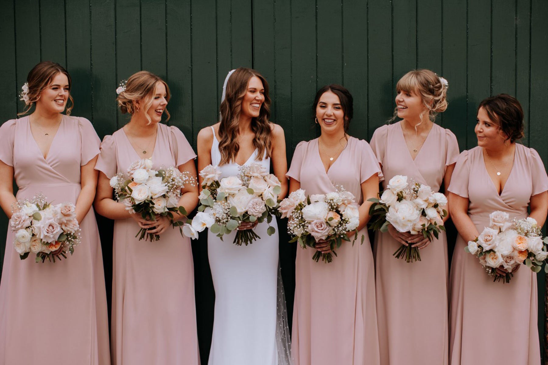 Pink Bridesmaid Dresses