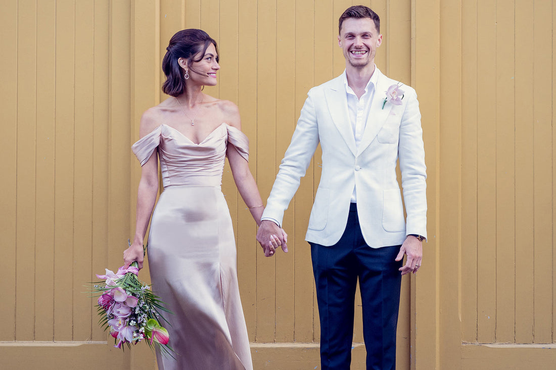 Silk Wedding Dress