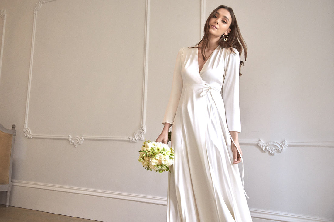 Ivory Silk Wedding Dresses