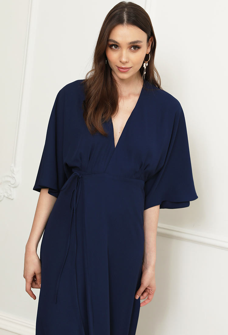 Navy kimono