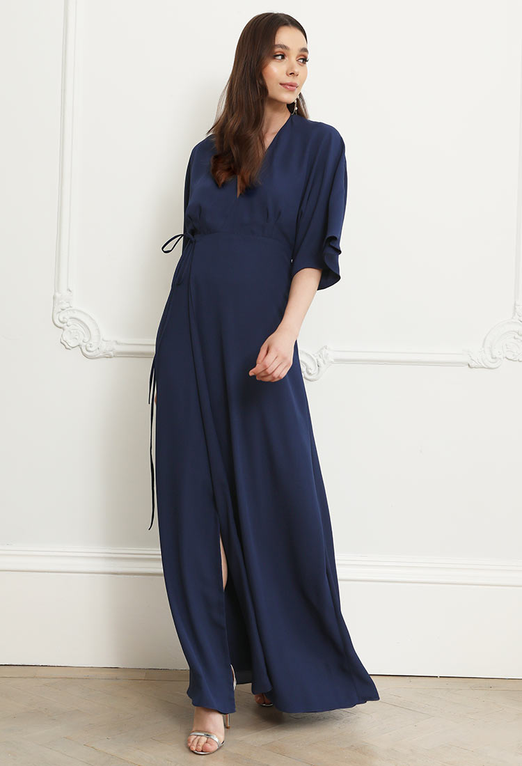 Navy kimono