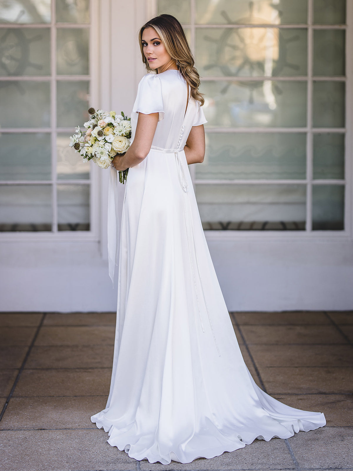 silk wedding dresses 2018 Best Silk Wedding Dresses, No Lace