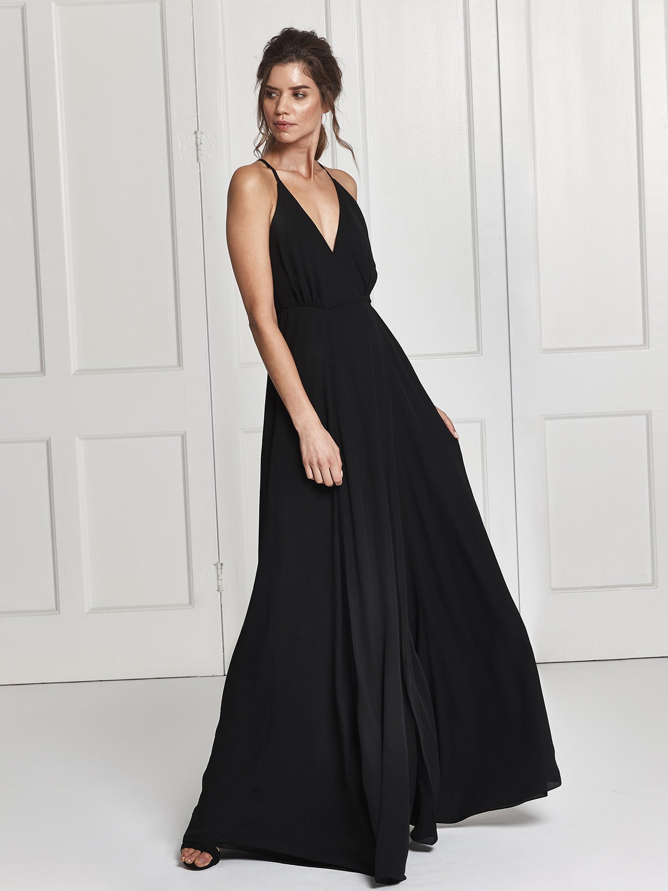 Black Wrap Dress