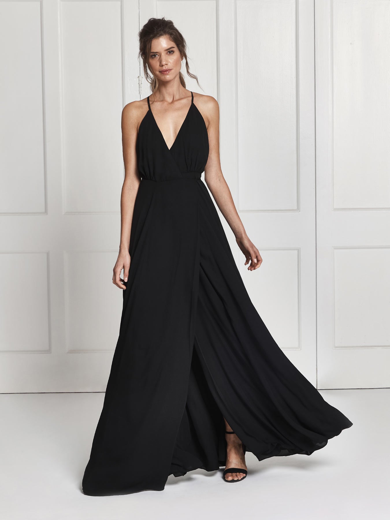 Black Wrap Dress