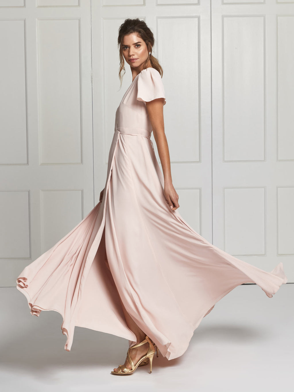 Blush Bridesmaid Dress