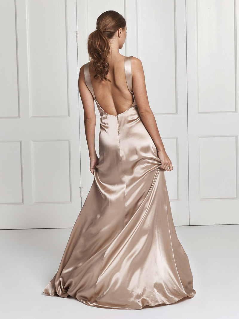 Silk Gold Slip Dress Tissue Silk Length Silk Gold Gown Romee Champagne Silk Sample Dress Constellation me Silk Gold Slip Dress Tissue Silk Length Silk Gold Gown Romee Champagne Silk Sample Dress Constellation me