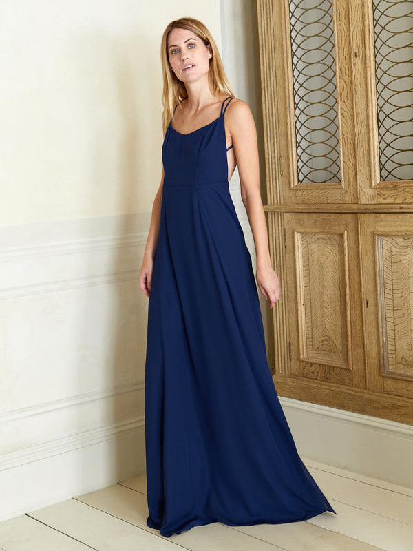 Sienna navy dress