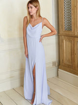Taylor heather blue dress