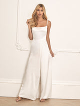The Willow ivory wedding jumpsuit